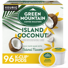 Green Mountain Coffee Roasters front packaging showing flavor and count for easy selection