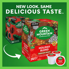 Green Mountain K-Cup pod top close-up showing seal and freshness retention for consistent brewing