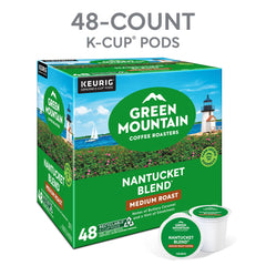 Green Mountain Coffee Roasters side label detail showing roast level and kosher certification
