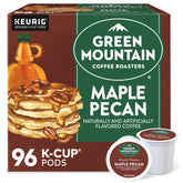 Green Mountain Coffee Roasters front packaging showing maple pecan 96-count