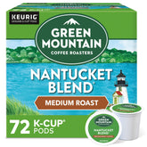 Green Mountain Coffee Roasters front packaging showing 72-count convenience