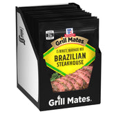 Grill Mates front packaging showing single 1.06 oz packet for quick identification and storage