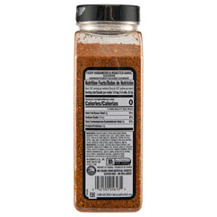 Grill Mates open shaker pouring coarse seasoning for easy application