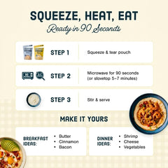 Gritzy portion size comparison with measuring spoon for easy planning