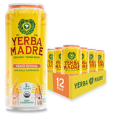 Guayaki Yerba Madre front pack showing can design and organic badge for instant recognition