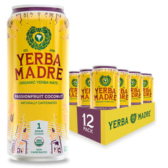 Guayaki Yerba Madre front packaging showing can and flavor branding for quick recognition