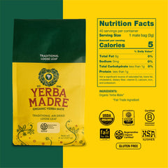 Guayaki loose-leaf close-up revealing dry leaf texture and aroma for fresh flavor