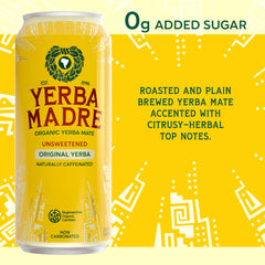 Guayaki Yerba Madre pouring into a glass for refreshment and focus