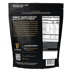 GUINNESS THE 1759 close-up of steak cut texture highlighting tender whole-muscle bite