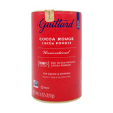 Guittard cocoa front packaging showing 8 oz label and premium branding for reliable baking