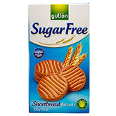 Gullon front packaging showing two-box pack and nutrition highlights for convenient snacking