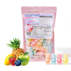 Gummy Glow front packaging showing resealable 12oz bag and colorful bears