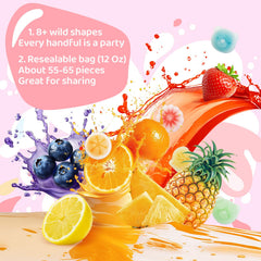 Gummy Glow frozen candy with crunchy shell demonstrating crunchy hack benefit