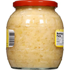 Gundelsheim sauerkraut beside spoon showing portion size relevance