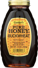 Gunter's front jar showing label and 16 oz weight for clear product info
