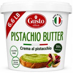GUSTO ETNA front packaging shows tub and net weight for professional use