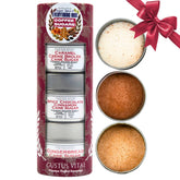 Gustus Vitae front packaging displayed as ready-to-gift tube, elegant presentation benefit