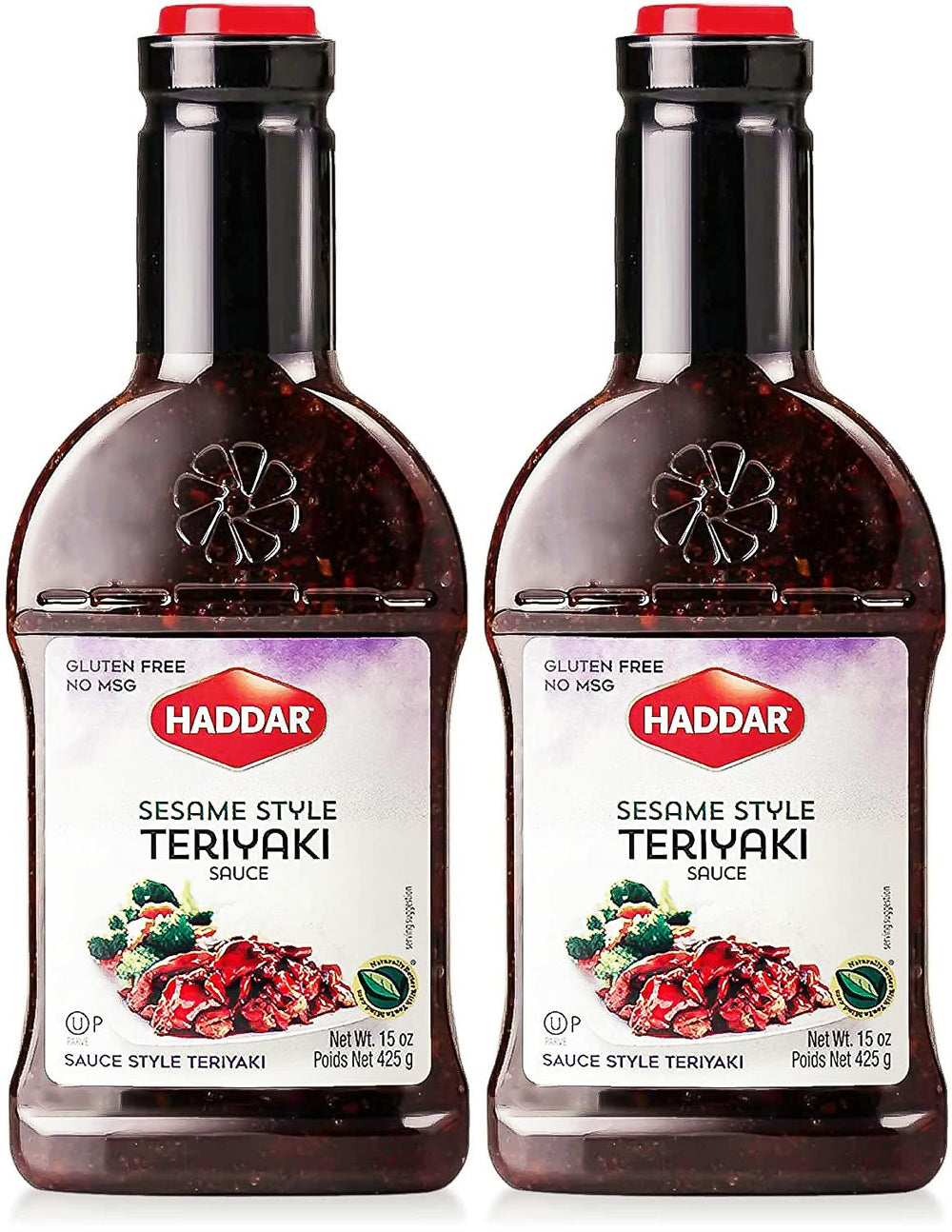 Haddar bottle front packaging showing label and kosher badge for clarity