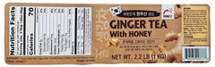Haio texture close-up of ginger shreds and syrup, highlights real ginger pieces and natural texture