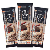 Hakubaku front packaging showing premium no-salt soba, highlights authentic flavor