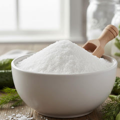 Hampton Distribution salt being stirred into pickling brine delivering even flavor distribution