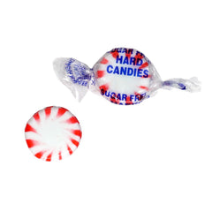 THE HAMPTON CANDY COMPANY mints in a reception bowl on a counter, offers hygienic single-serve convenience
