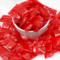The Hampton Popcorn Company single wrapped cinnamon disc highlighting hygienic convenience