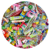 The Hampton Popcorn Company front-of-bag showing 2 lb label and colorful design for party planning