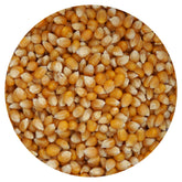 The Hampton Popcorn Company front of bag showing 2 lb mushroom kernels and product labeling, clear branding benefit