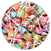 The Hampton Popcorn Company front bag view showing DUM DUMS bulk convenience