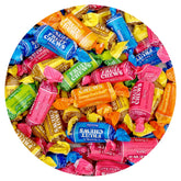 The Hampton Popcorn Company front bag showing 2 lb bulk packaging and clear branding for easy gifting