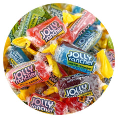 The Hampton Popcorn Company front bag view showing 5 lb bulk candy convenience and volume