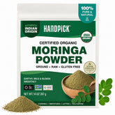 HANDPICK front pouch showing branding and 14oz size for quick identification