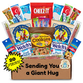 Hangry Kit front packaging showing first-aid style gift box and branding for easy gifting
