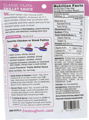 HAO BOSCH skillet fajitas cooking with peppers and onions delivering grilled flavor