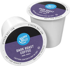 Happy Belly front packaging showing 100-count box and product branding benefit convenience