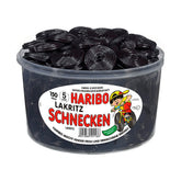 Haribo Lakritz-Schnecken front packaging showing 1.5 kg bag and branding benefit convenience
