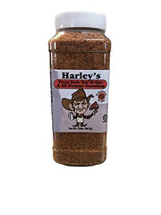 Harleys 32oz jar front label showing brand and large size for long-lasting flavor