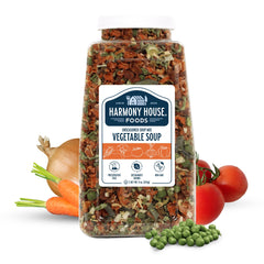 Harmony House front packaging quart jar showing product and convenience benefits