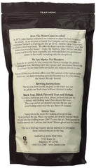Harney & Sons sachet close-up revealing roomy mesh for full-leaf infusion and consistent taste benefit