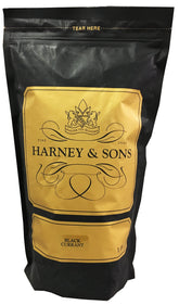 Harney & Sons front packaging showing 16 oz bag, clear branding and serving benefit