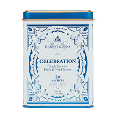 Harney & Sons pyramid sachet close-up highlighting whole-leaf infusion benefit