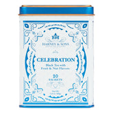 Harney & Sons front tin view showing festive packaging and gifting appeal