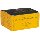 Harney & Sons front box of chamomile tea bags showing count and brand benefit