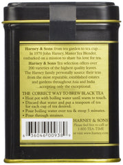 Harney & Sons brewed cup in lifestyle setting highlighting a calming low-caffeine drink