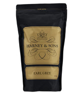 Harney & Sons front tin showing Earl Grey packaging and easy storage, highlighting freshness