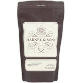 Harney & Sons front packaging showing resealable bag and 50 sachets, convenient storage benefit