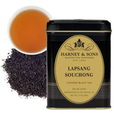 Harney & Sons front tin showing label and decorative packaging for gifting benefit
