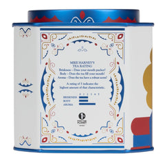 Harney & Sons steeped cup in cozy setting, demonstrates warm, dessert-like flavor enjoyment
