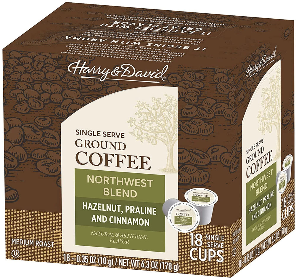 Harry & David front packaging showing pods and flavor benefits